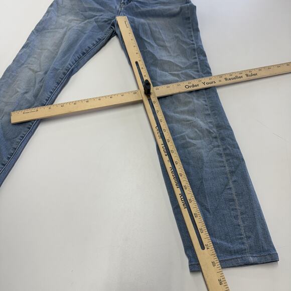 J Crew Jeans Womens 27 Blue Lookout High Rise Crop Stretch Denim Skinny Leg - Picture 10 of 10